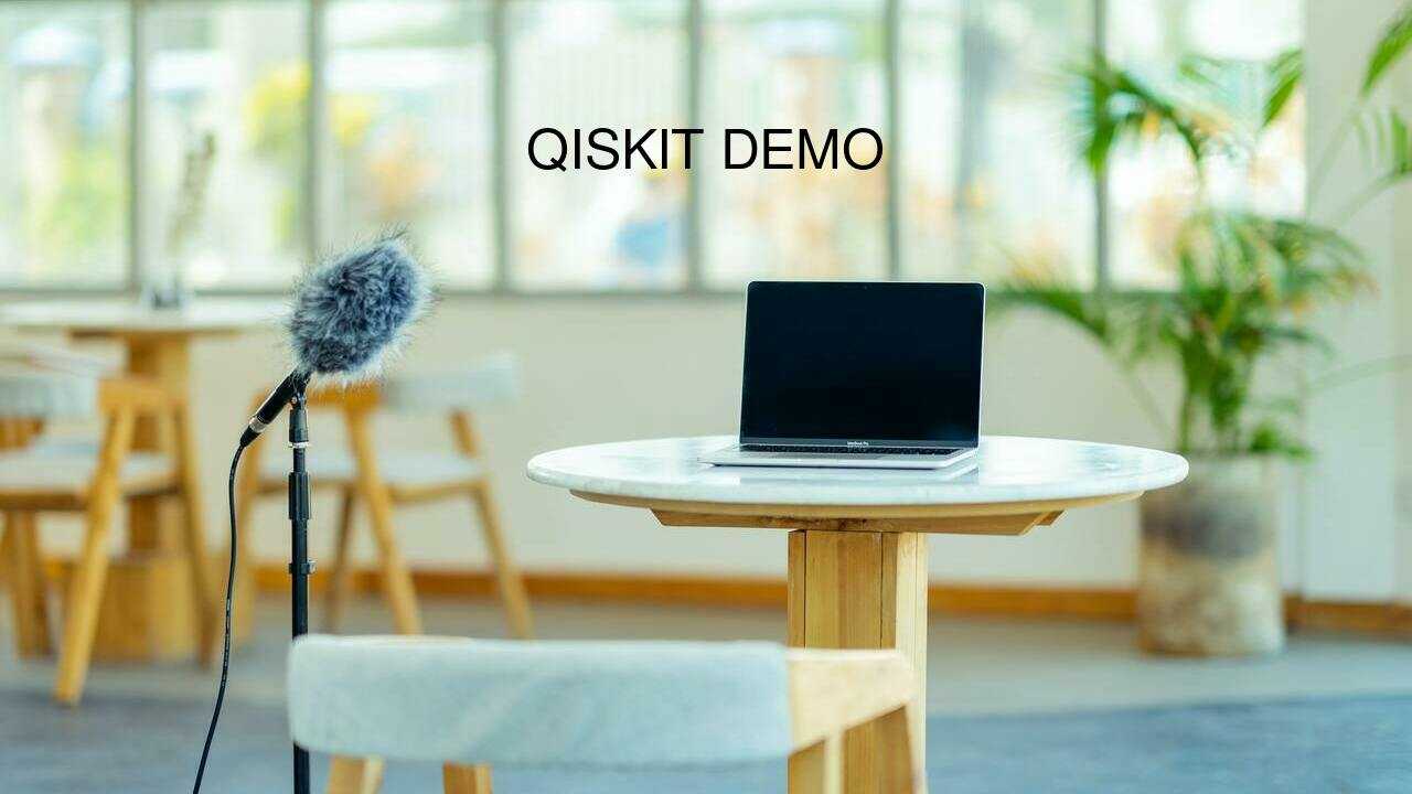 Qiskit Demo (for Absolute Beginners)