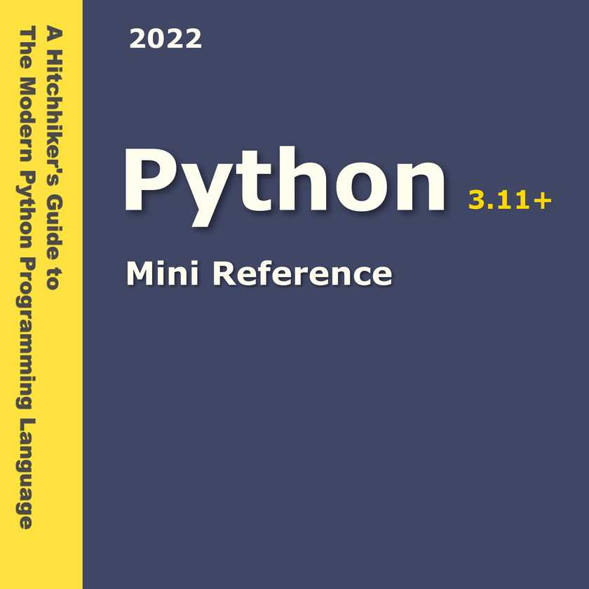 Python Mini Reference 2022