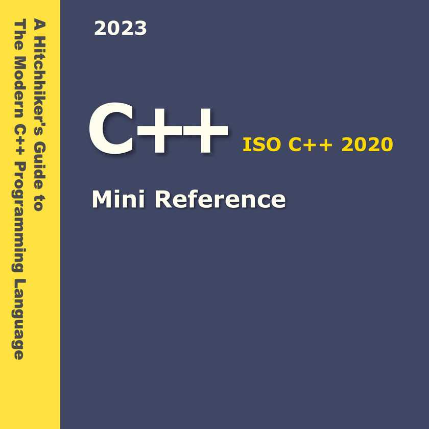 C++ Mini Reference 2023