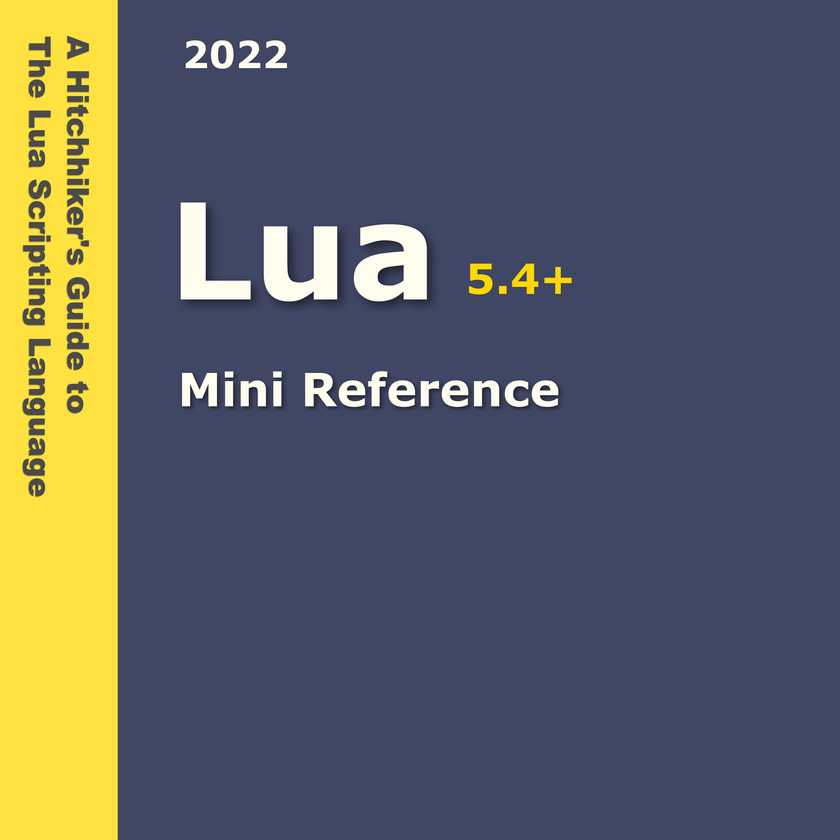 Lua Mini Reference 2022